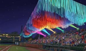 Mallards owners pitch colorful awning above Warner Park grandstands