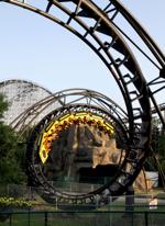 The Demon Roller Coaster2 Six Flags