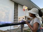 WATCH NOW: New mural going up at Grace Lutheran in Kenosha