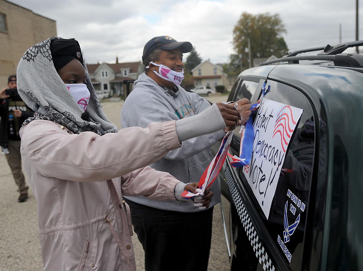 Get out the vote parade
