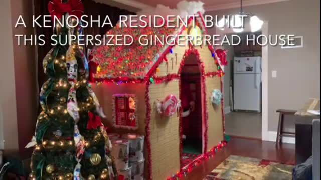 Kenosha Nursing Homes Christmas 2022 Watch Now: A Decade Of Christmas: Kenosha Woman Builds 7-Foot-Tall  Gingerbread House | Local News | Kenoshanews.com