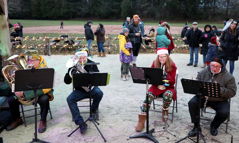 Kenosha County lights inaugural Christmas tree in park event