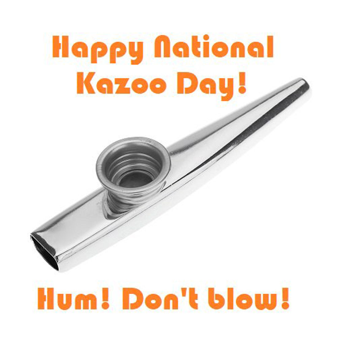 National Kazoo Day 2021  Lets All Get Jack To Eat A Kazoo On Kazoo Day