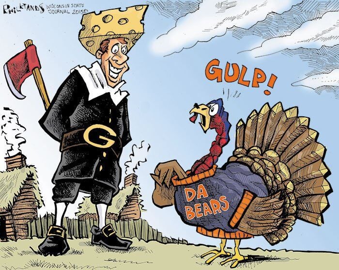 Hands on Wisconsin: The Chicago Bears are a bunch of turkeys