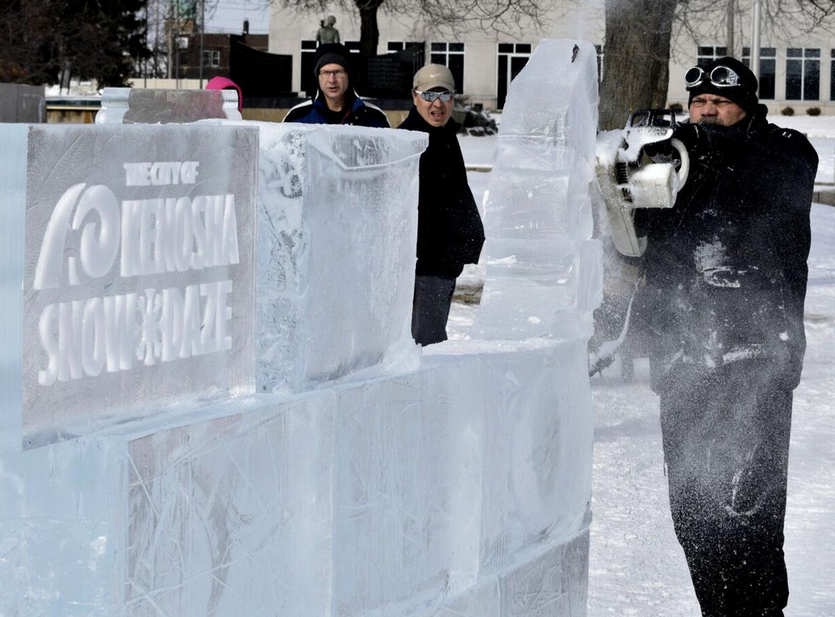 Ice sculptures focus of Kenosha Snow Daze Festival Jan. 27