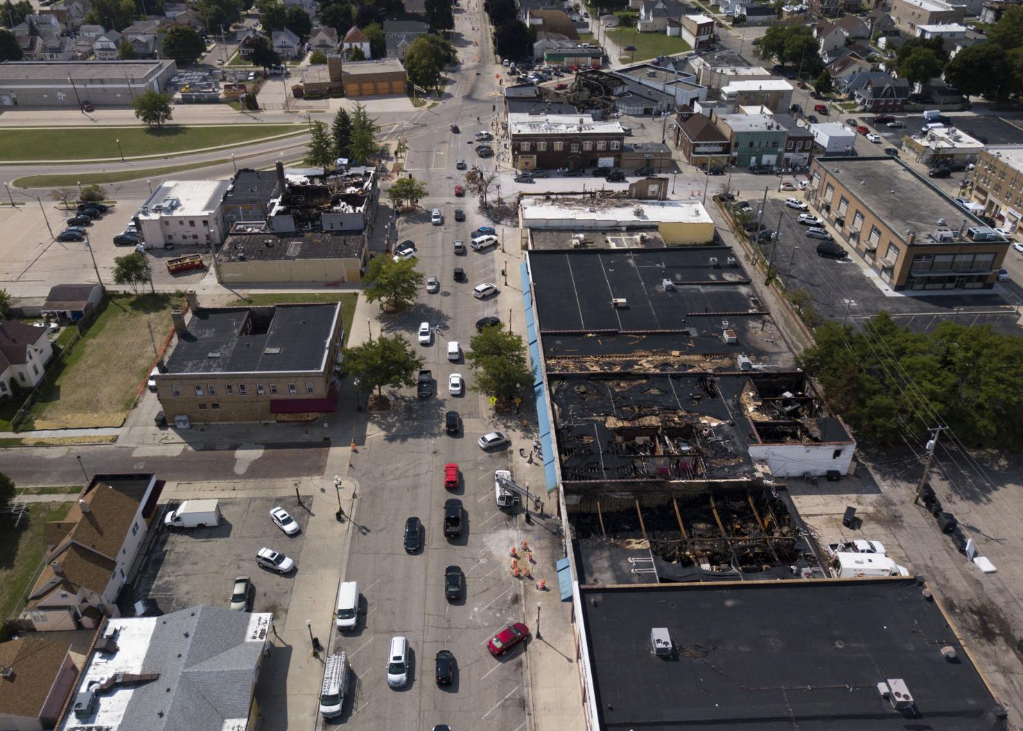 IN PHOTOS: Stunning scenes of 2020 riot damage in Kenosha