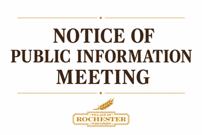 Notice of Public Information Meeting