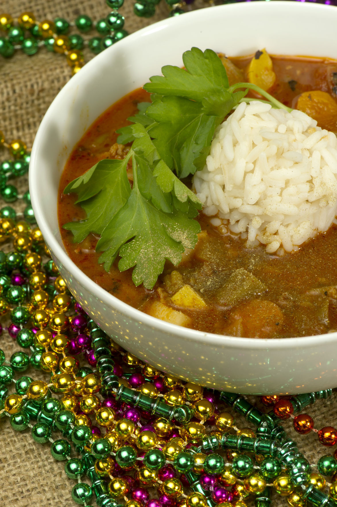 Hearty vegan gumbo Food