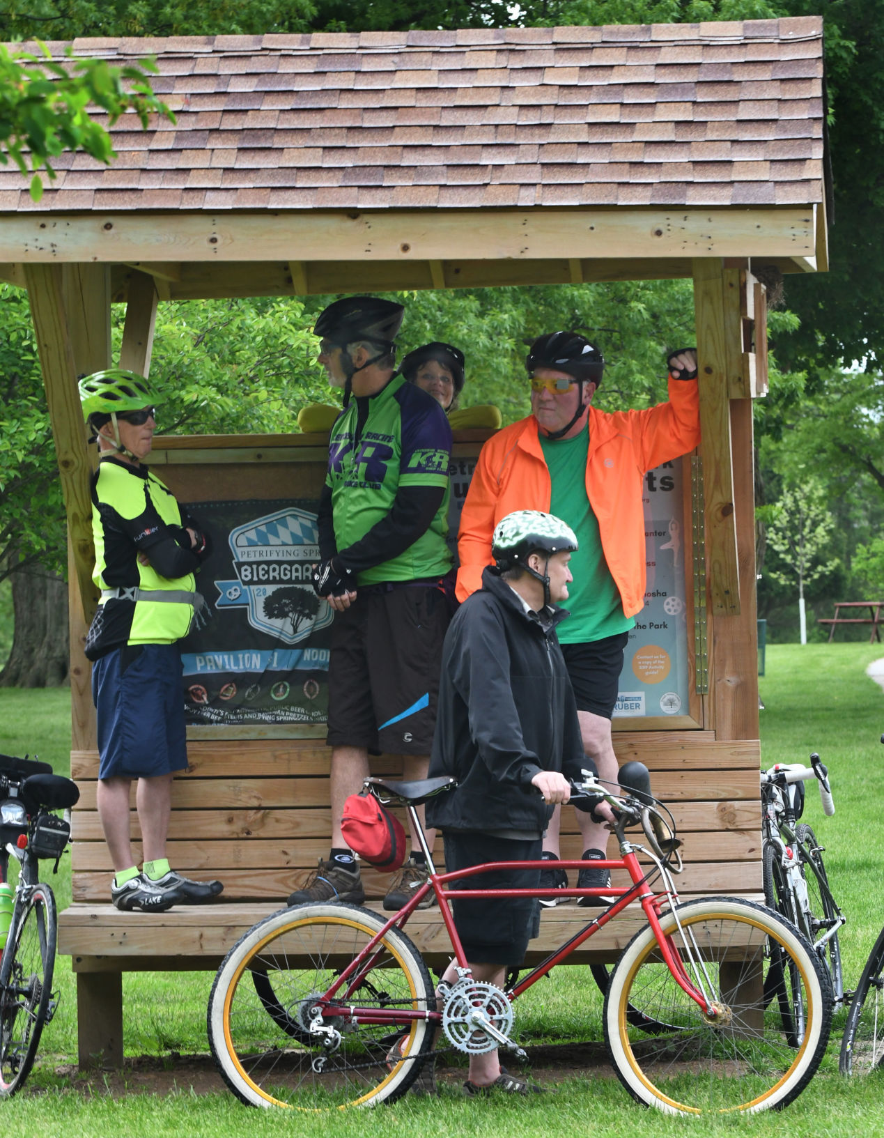 organized bike rides near me