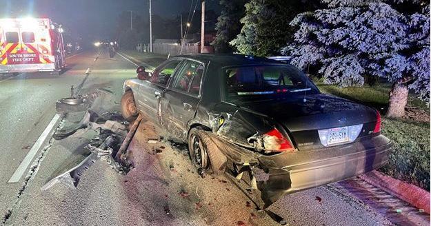 Crash on Highway 32 sends Mount Pleasant Police officer and Kenosha ...