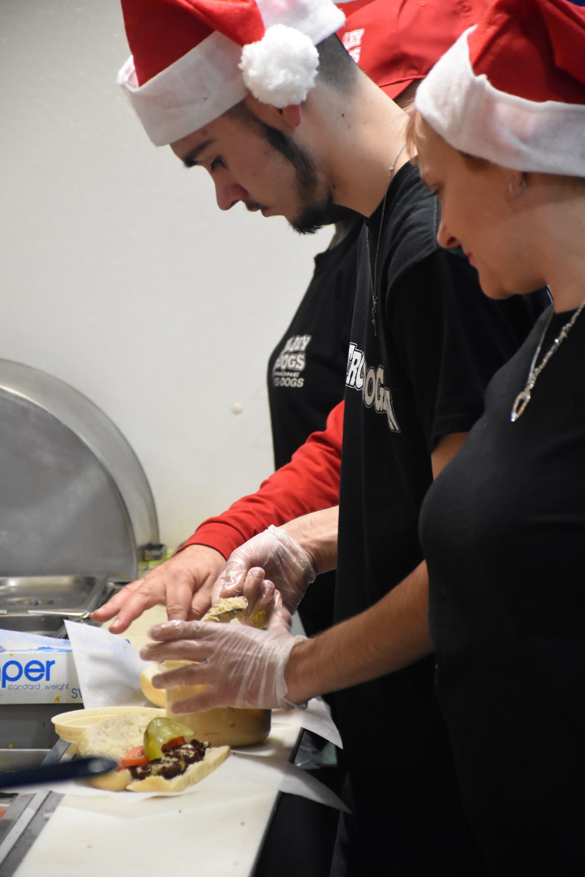 Trolley Dogs helps feed hundreds in need Local News