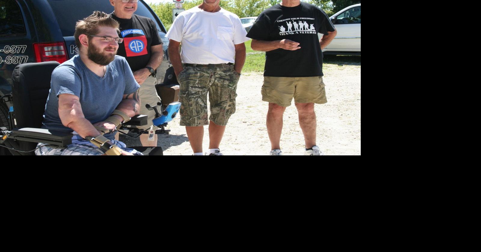 Local fundraiser assists severely wounded veteran