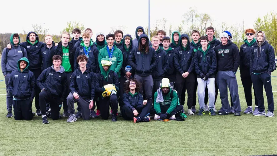 Parkside men earn program-best second at GLIAC meet