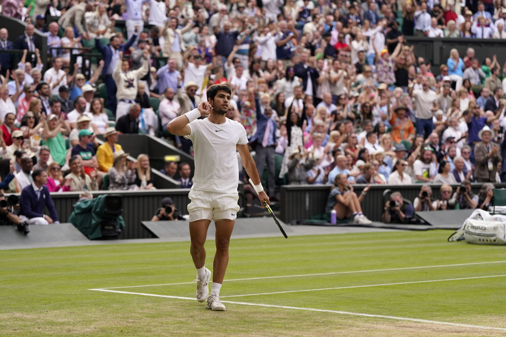 Tennis Alcaraz ends reign of Djokovic to win second Grand Slam