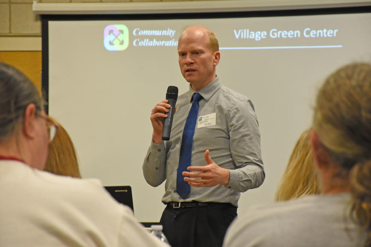 Proposed Pleasant Prairie Village Green Center housing, retail