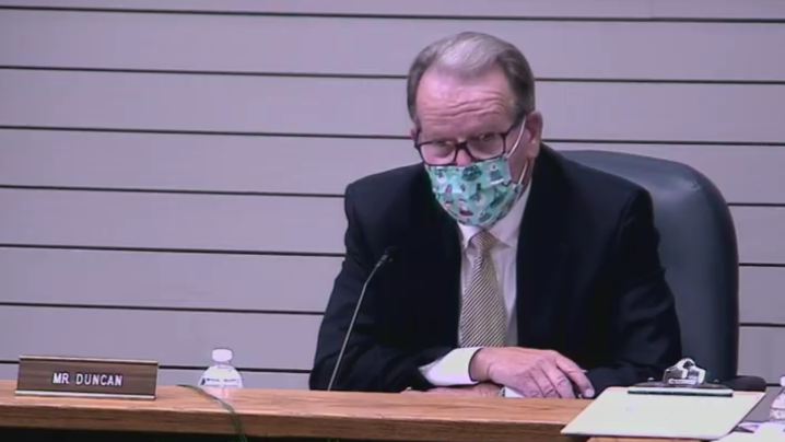 WATCH NOW: KUSD board president, member get heated discussing school return plan - Vimarsana News