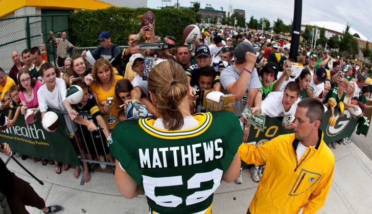 Traditional Training Camp Bike Ride Returns to Lambeau