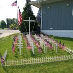 A Memorial Day display