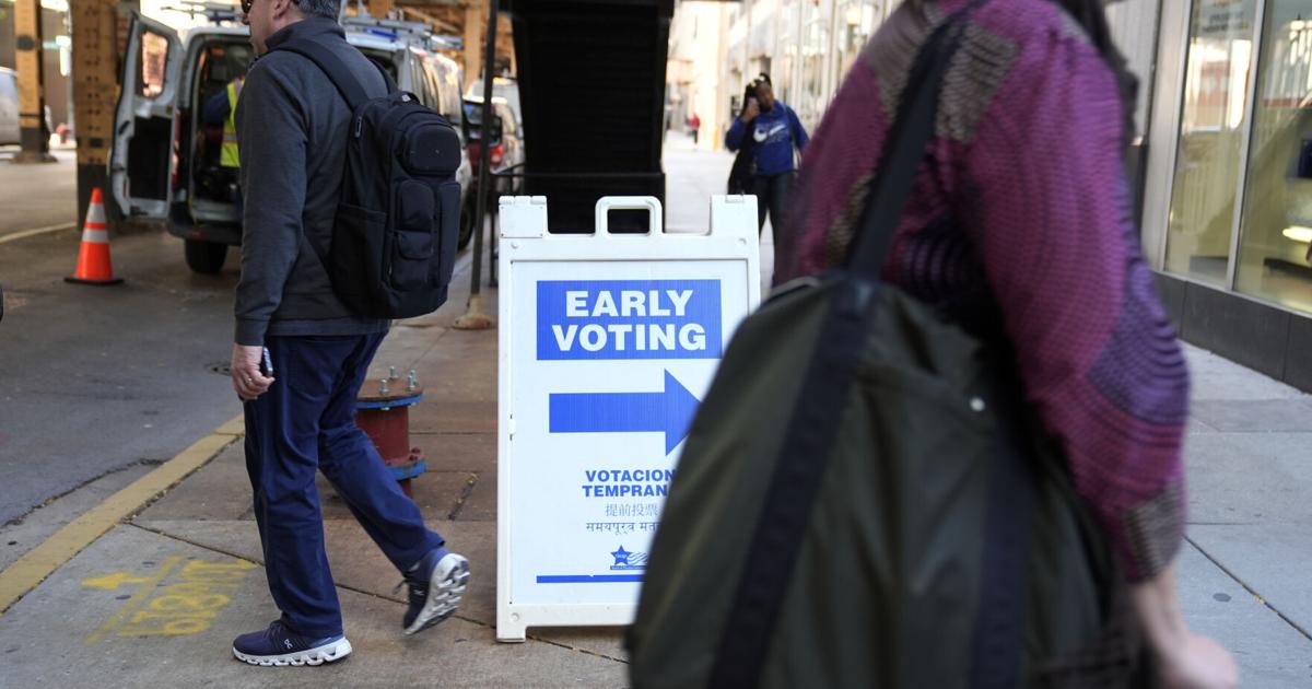 Photos: A look at early voting across America