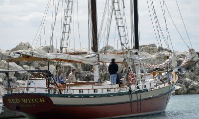 red witch sailboat