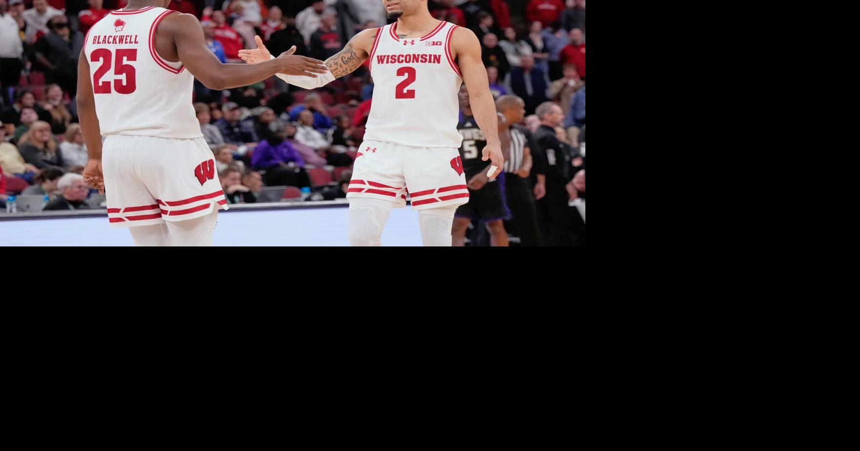 Wisconsin men's basketball's backcourt duo named to Big Ten All-Tournament team