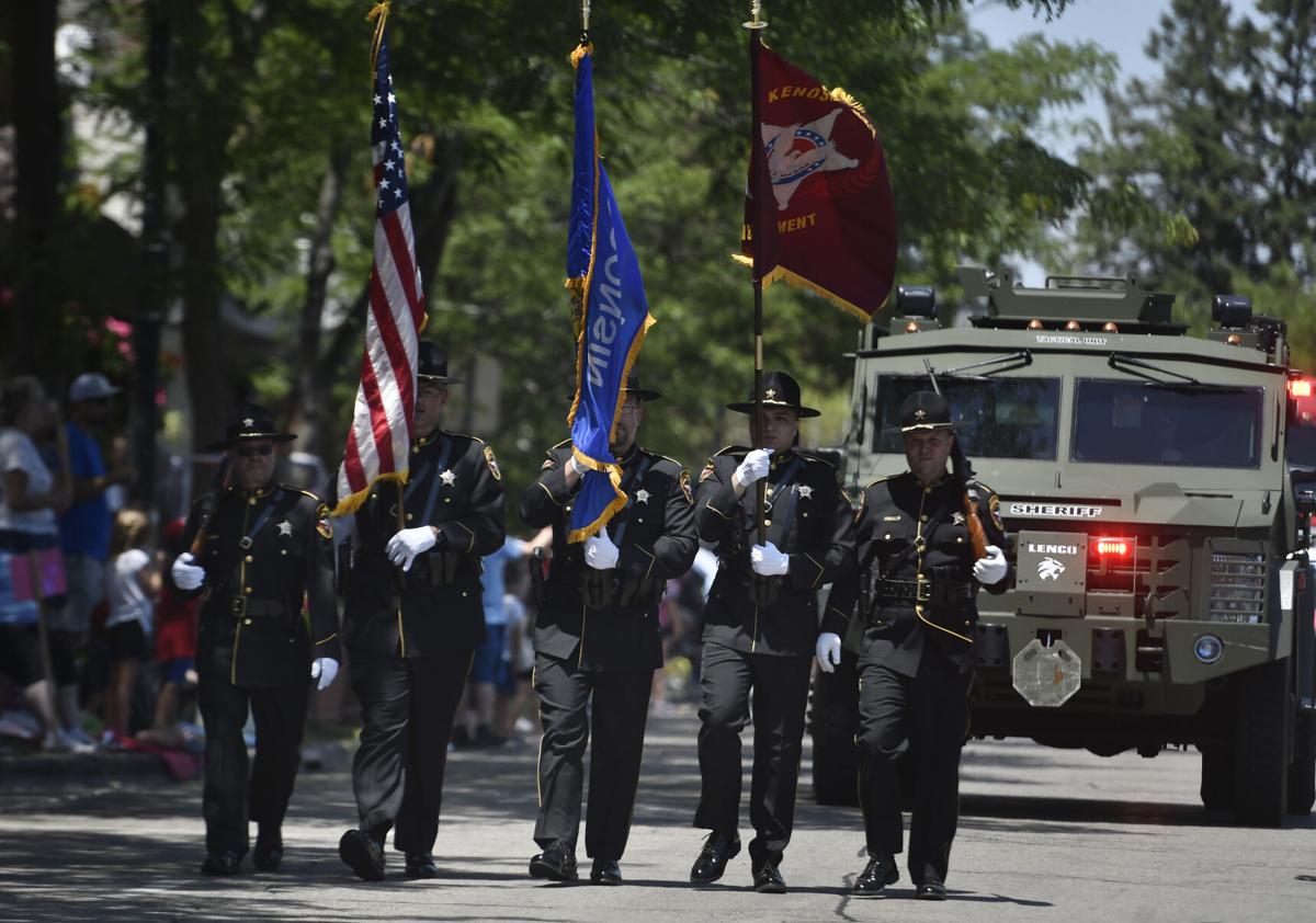 Scenes from Kenosha's 2022 Civic Veterans Parade on July 3