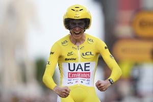 Tour de France: Pogacar wins final stage to seal third Tour de France title