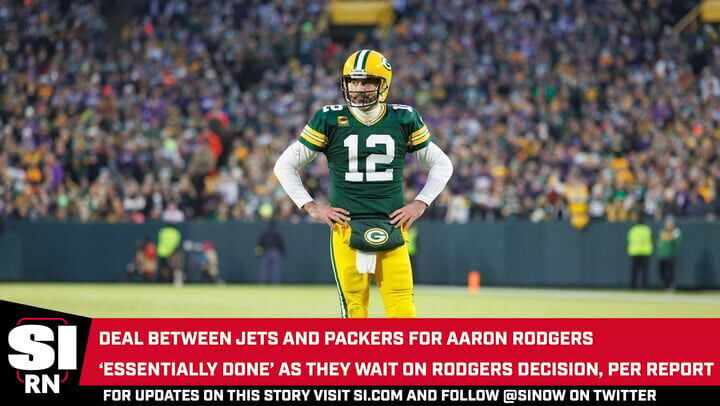 Jets, Packers 'far apart' on Aaron Rodgers trade