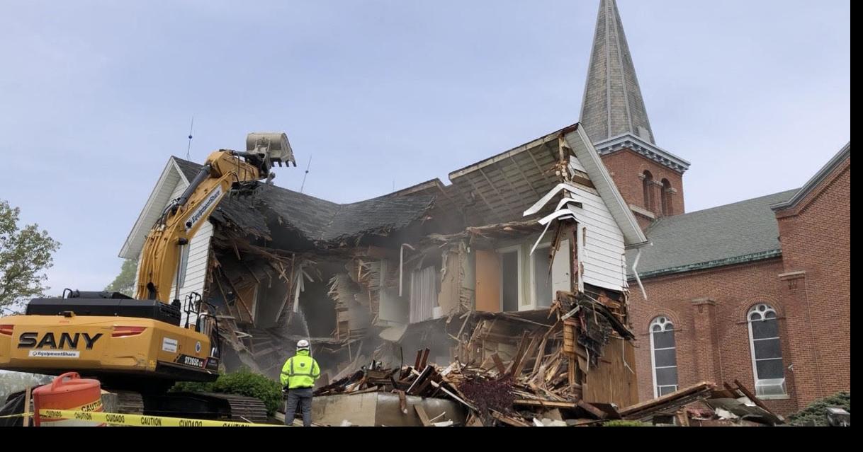 St. Alphonsus Catholic Church rectory built in 1851 demolished in New Munster