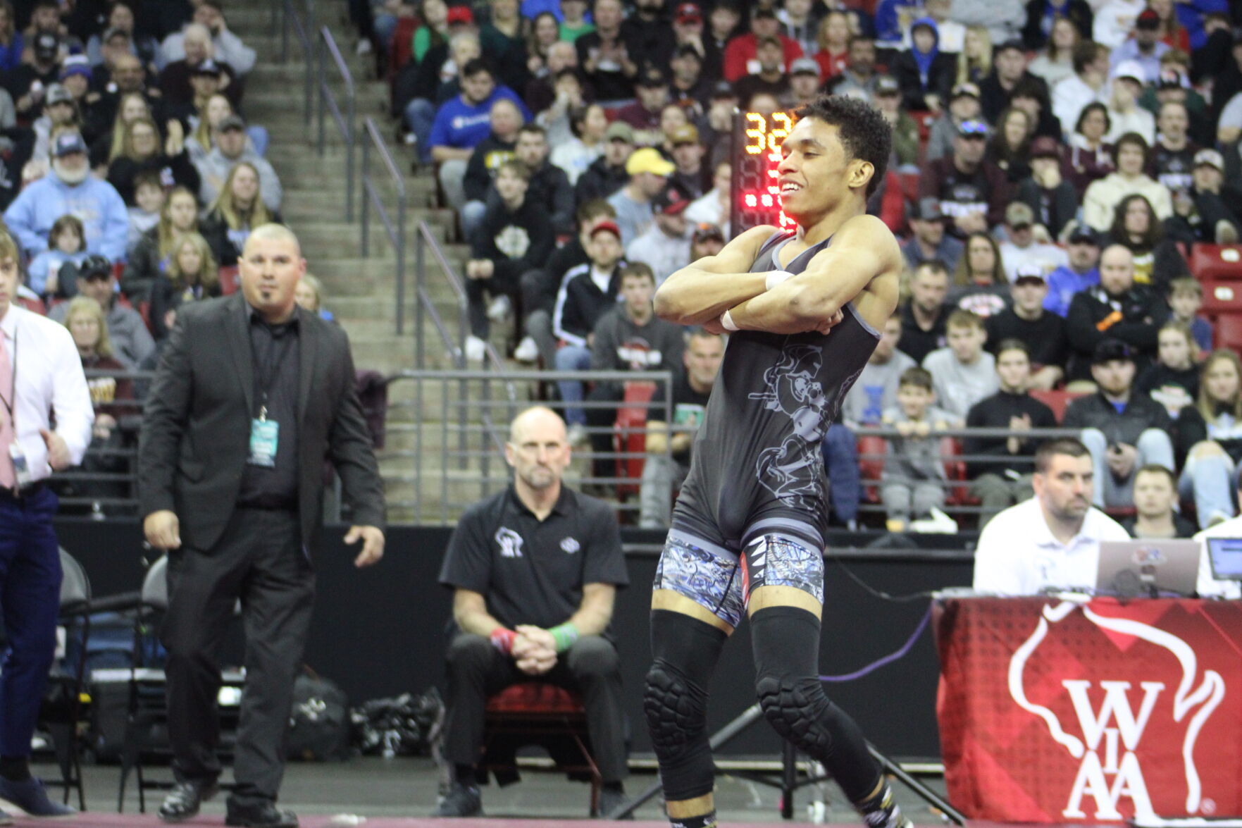 Co’ji Campbell makes history with third consecutive state wrestling championship in Kenosha County