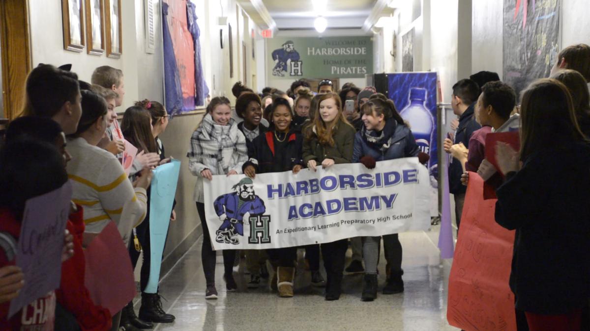 Harborside students participate in nationwide post office walk Local