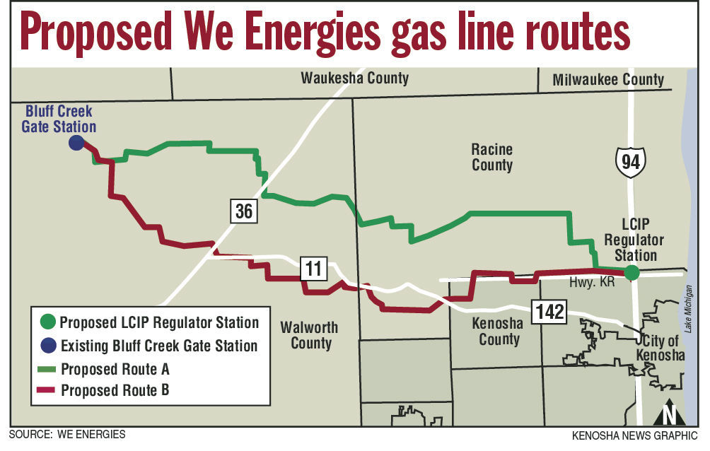 Proposed gas pipeline may cut through Kenosha County properties