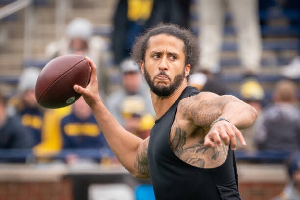 Colin Kaepernick trains with Las Vegas Raiders, signaling