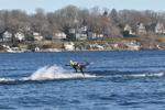 Water skiing in December?