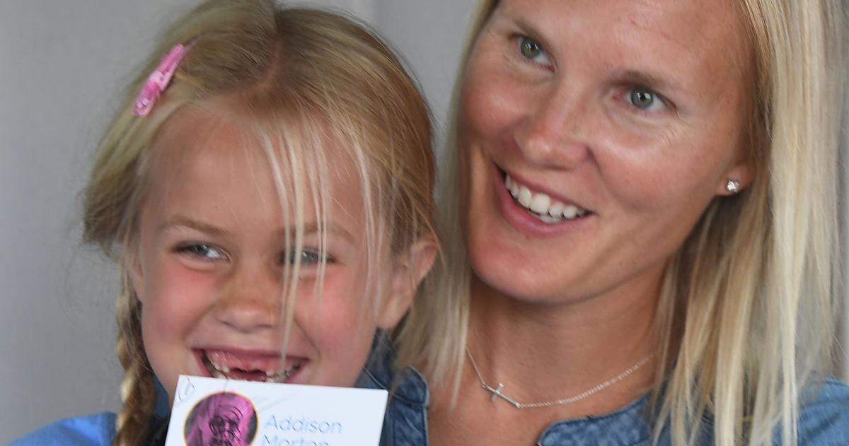 Addison Moder Addison Morton, 6, goes to Washington