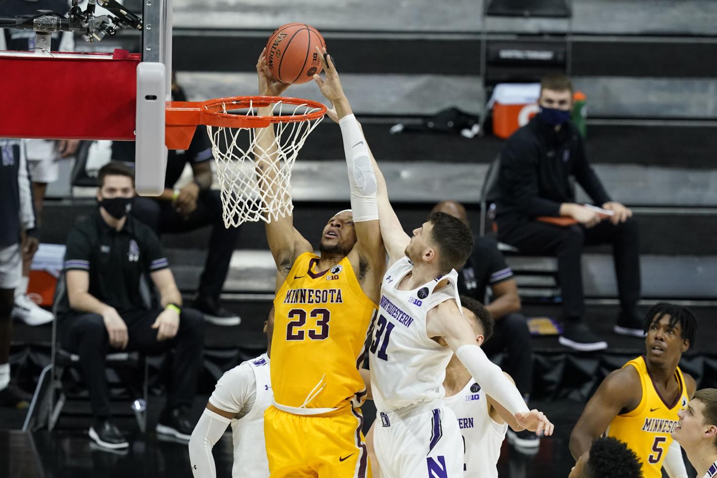 Photos Big Ten men�s basketball tournament kicks off in