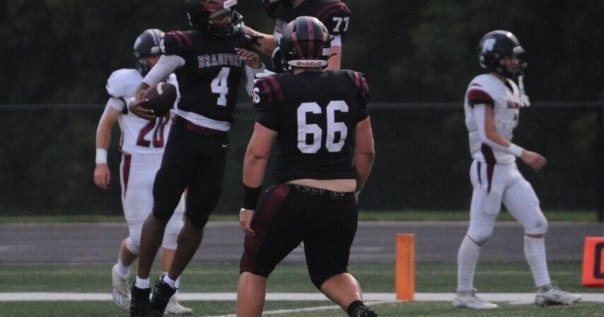 Photos: Bradford football kicks off season against Lake Geneva Badger