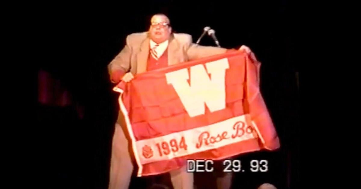 Watch Chris Farley as Matt Foley 30 years later motivate Wisconsin for 1994 Rose Bowl