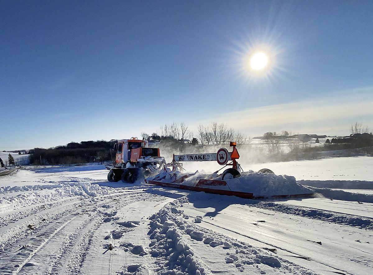 Watch now Grooming snowmobile trails kicks into high gear in southern