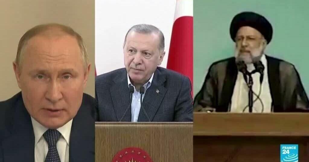 Putin heads to Tehran for talks with leaders of Iran, Turkey Putin heads to Tehran for talks with leaders of Iran, Turkey