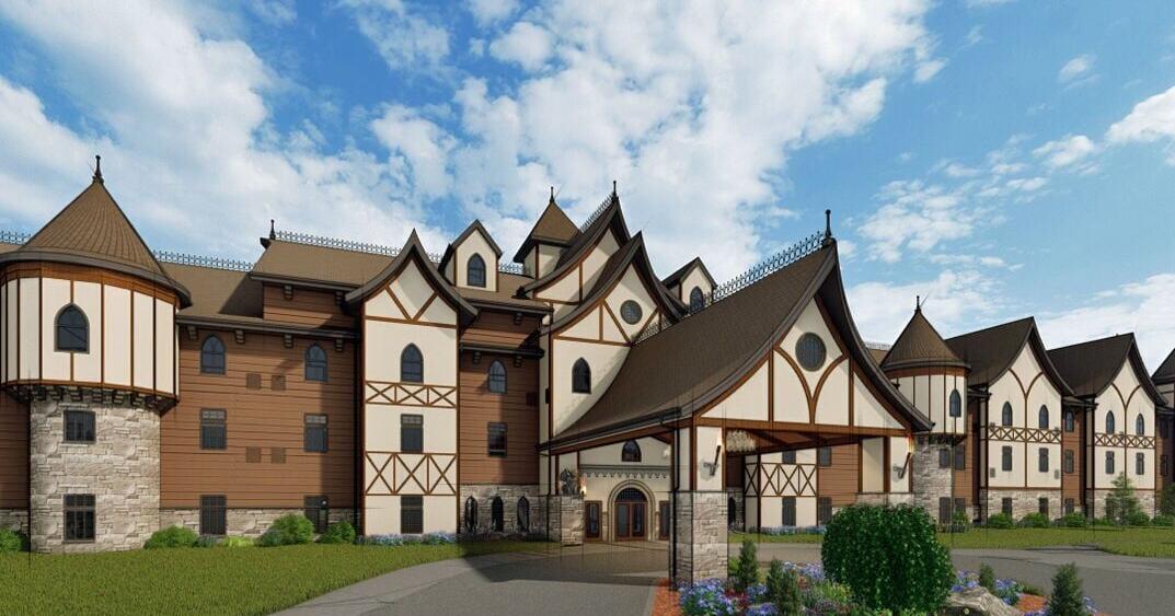 $250 million castle-themed Dellshire Resort aims for 'elevated experience' in Wisconsin Dells