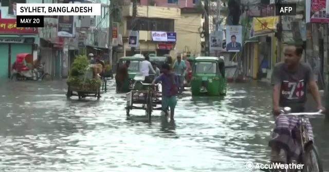 South Asia drenched by pre-monsoon flooding