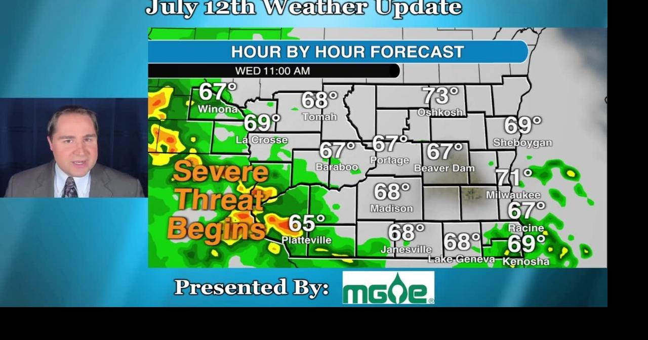 Isolated severe storms and flooding possible in southwestern Wisconsin Wednesday: Matt Holiner’s forecast