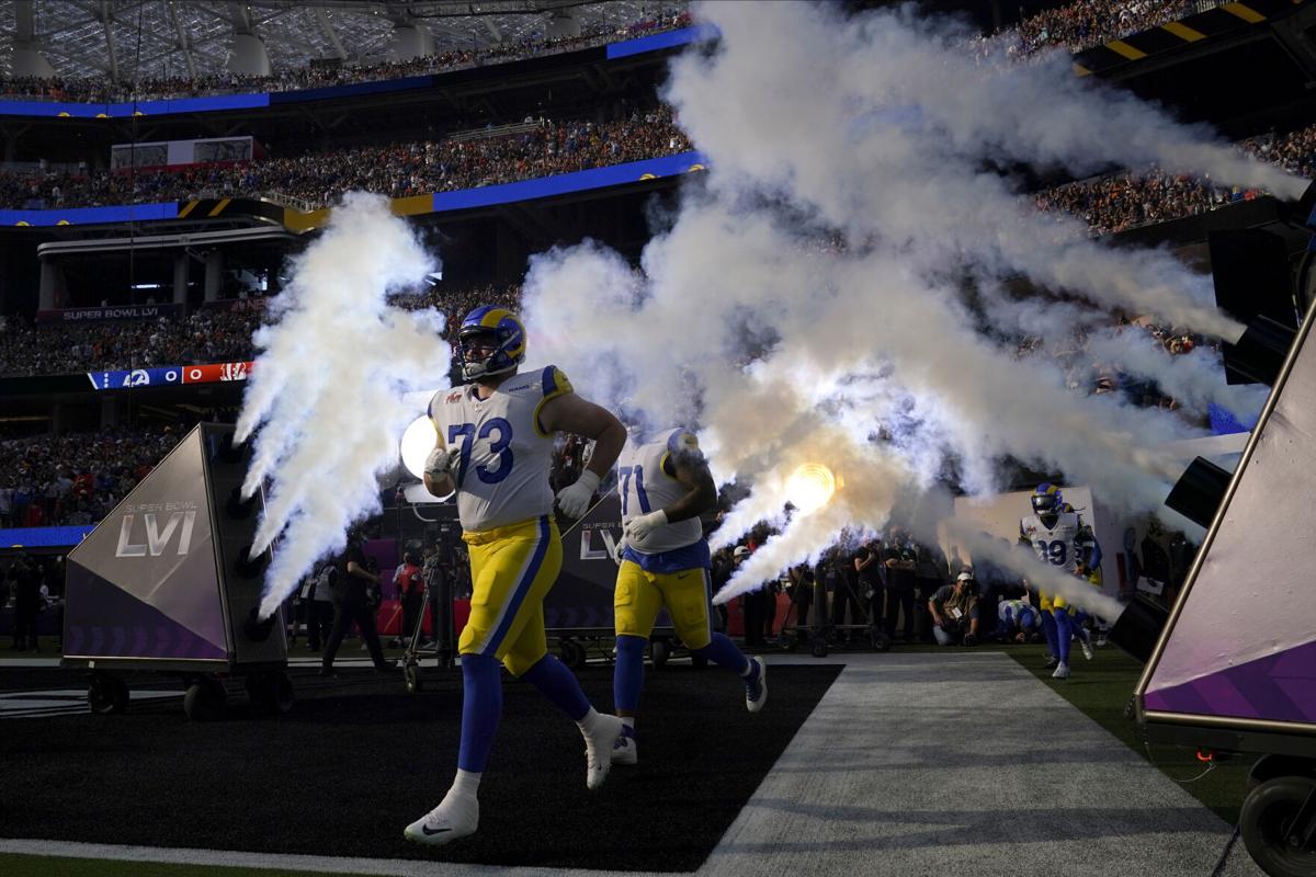 Cincinnati Bengals inside linebacker Logan Wilson (55) in coverage against  the Los Angeles Rams during the NFL Super Bowl 56 football game Sunday,  Feb. 13, 2022, in Inglewood, Calif. (AP Photo/Steve Luciano