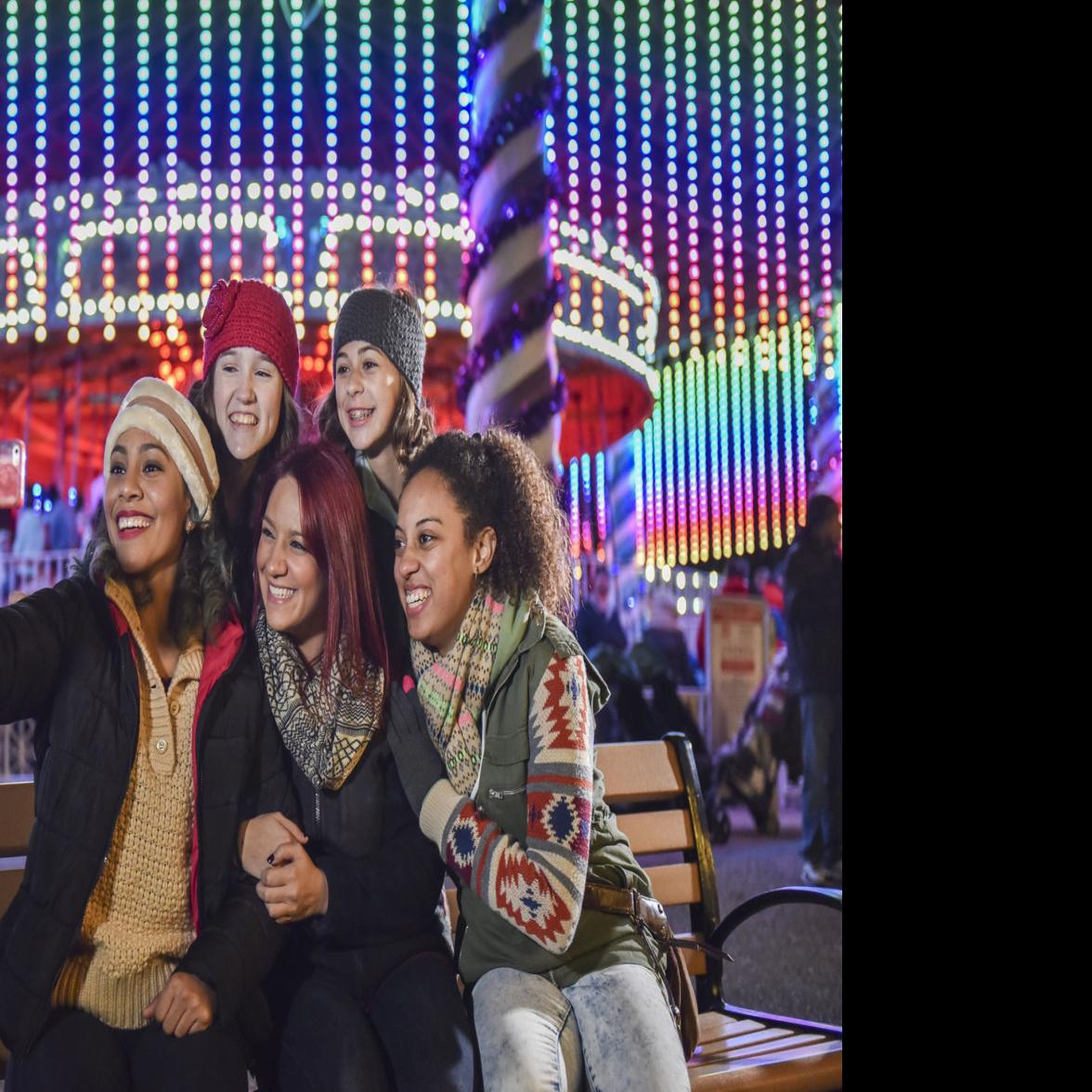 Six Flags Great America Opens Holiday In The Park Events