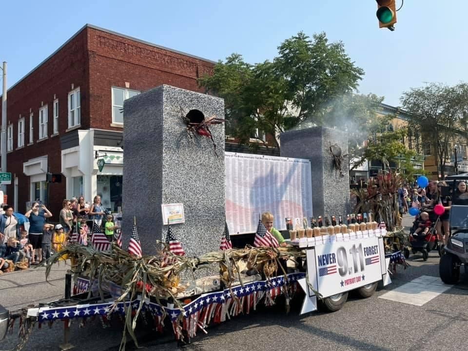 Popcorn-covered Indiana 9/11 parade float stirs critics on TMZ, social media