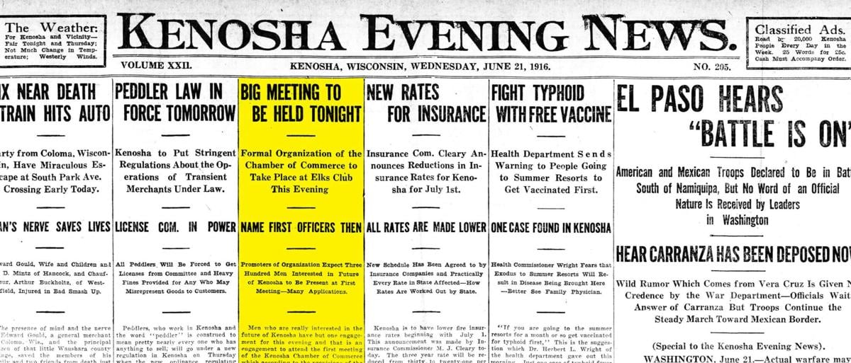 Celebrating 110 Years of the Kenosha Area Chamber of Commerce