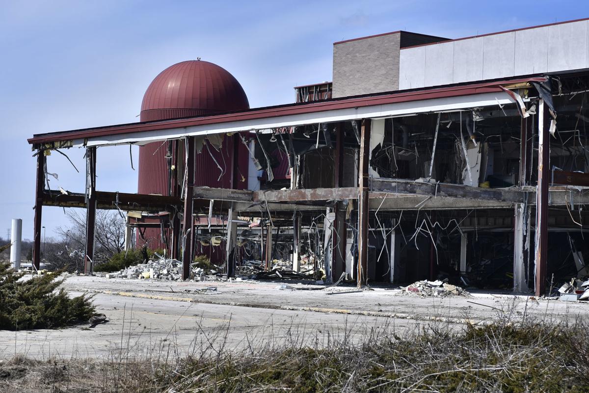 Demolition continues at Dairyland as authorities investigate arson fire