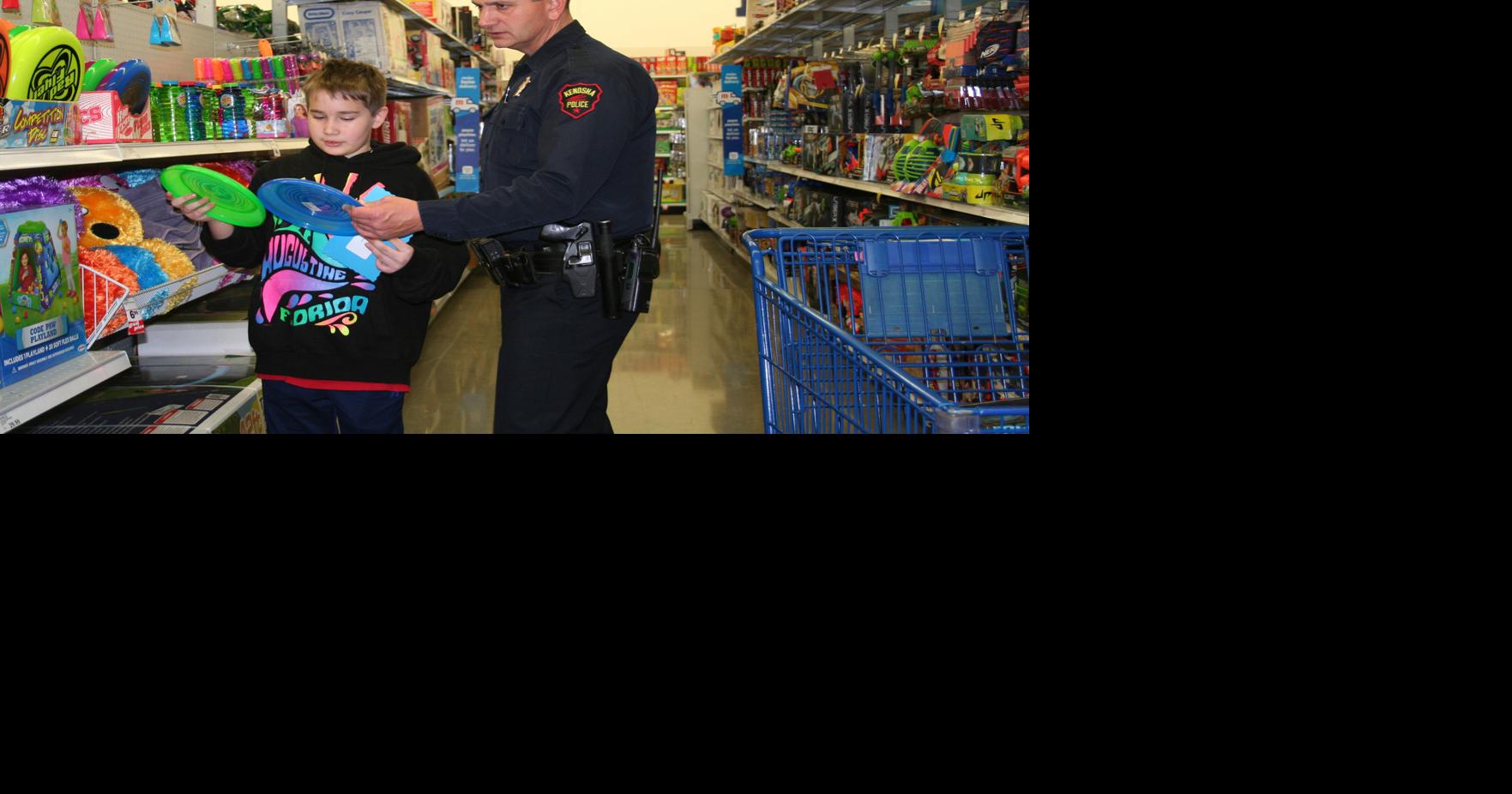 70 kids take part in Shop with a Cop