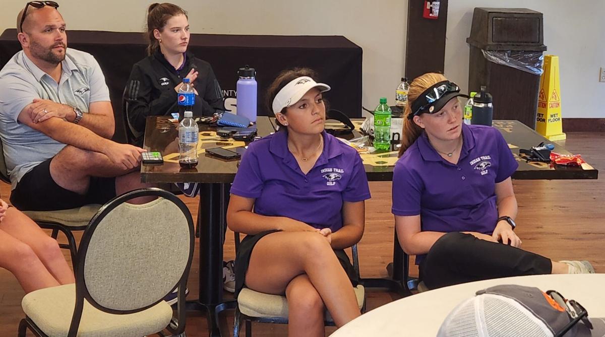 High school girls golf: Morgan Calhoun third, Indian Trail second at  Southeast Conference meet